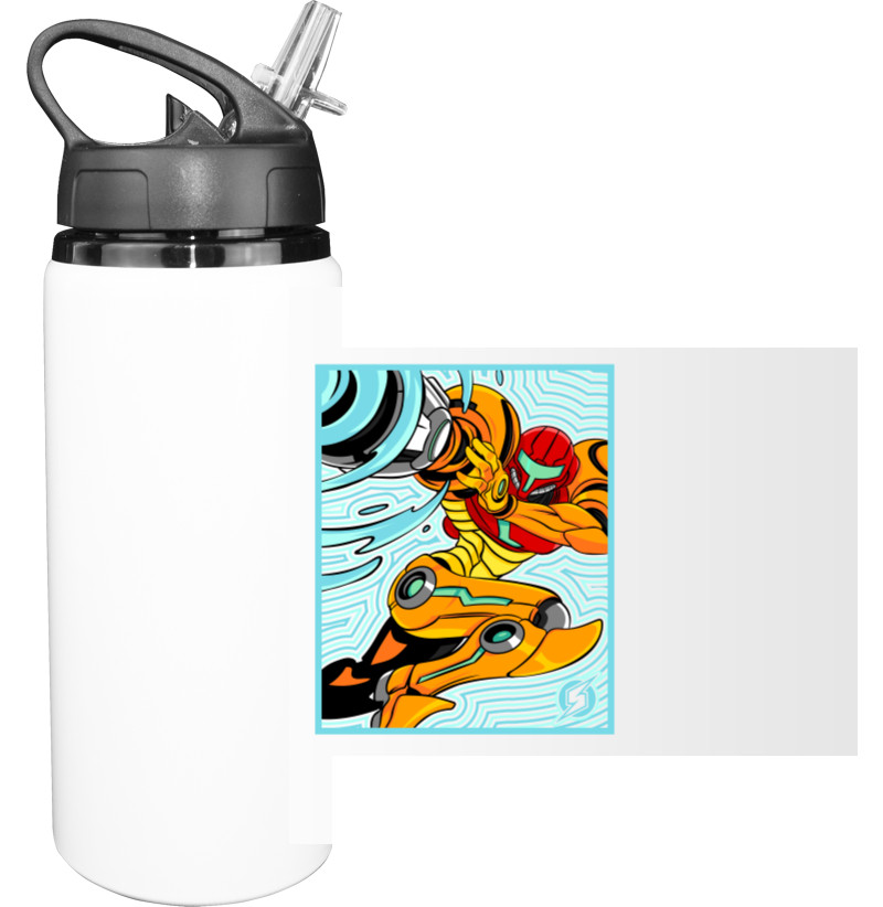 Sport Water Bottle - Самус Аран - Mfest