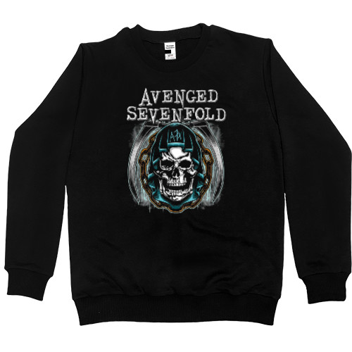 Men’s Premium Sweatshirt - AVENGED SEVENFOLD 7 - Mfest