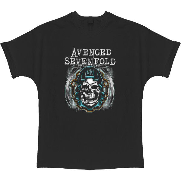 T-shirt Oversize - AVENGED SEVENFOLD 7 - Mfest