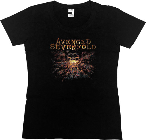 Women's Premium T-Shirt - AVENGED SEVENFOLD 6 - Mfest