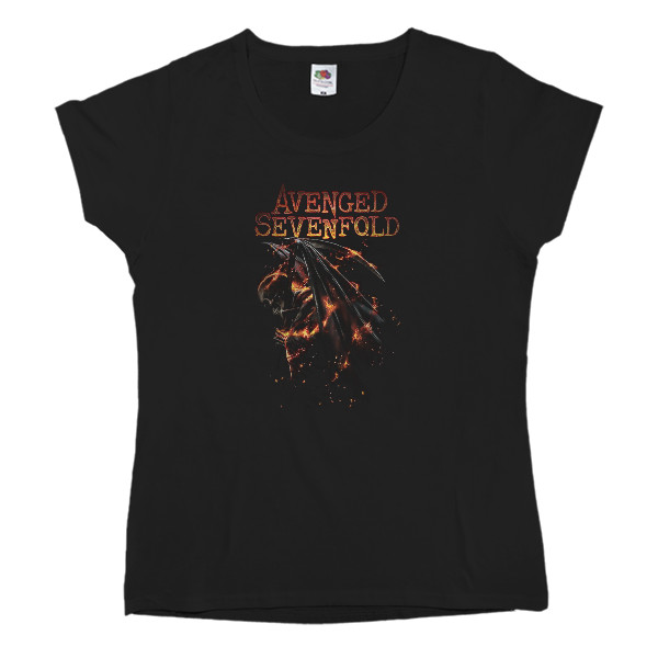 Women's T-shirt Fruit of the loom - Avenged Sevenfold 5 - Mfest