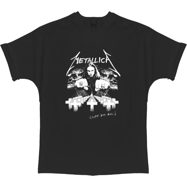 T-shirt Oversize - Metallica 34 - Mfest