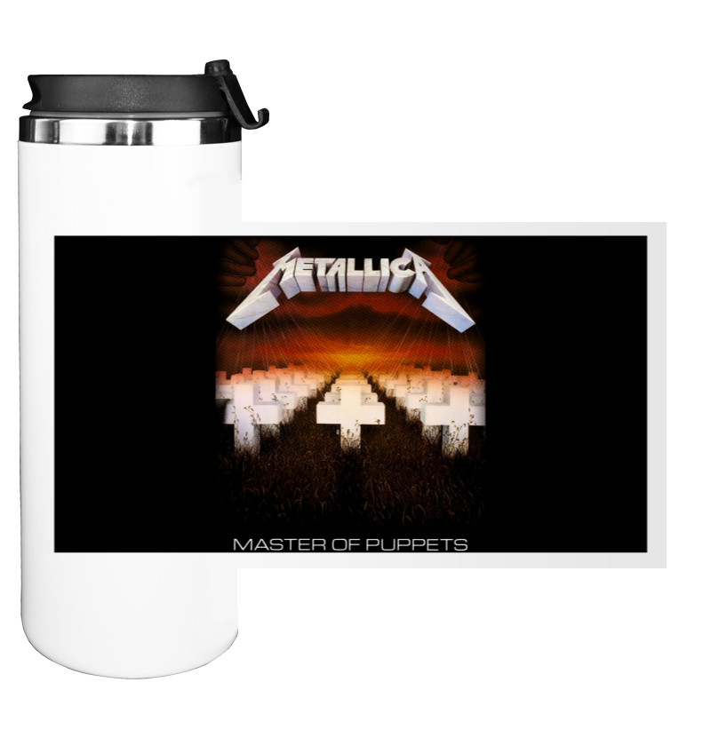 Water Bottle on Tumbler - Metallica 33 - Mfest