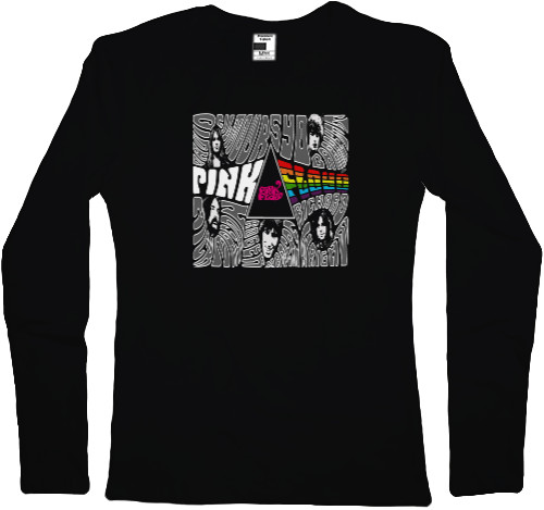 Women's Longsleeve Shirt - Pink Floyd 9 - Mfest