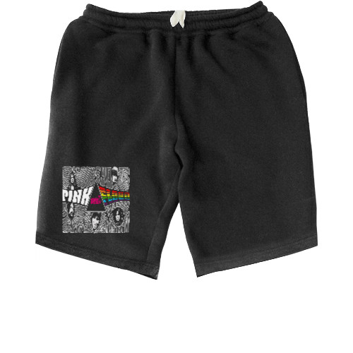 Men's Shorts - Pink Floyd 9 - Mfest