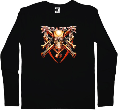 Men's Longsleeve Shirt - Megadeth 3 - Mfest