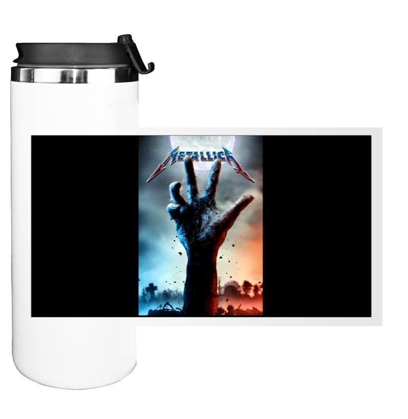 Water Bottle on Tumbler - Metallica 31 - Mfest