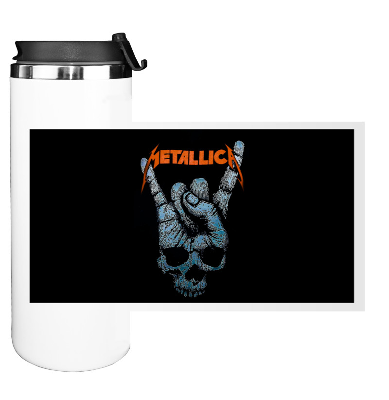 Water Bottle on Tumbler - Metallica 30 - Mfest