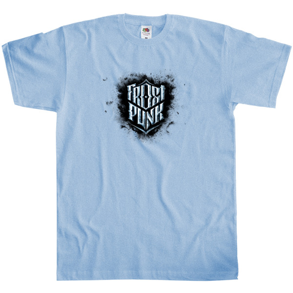 Men's T-Shirt Fruit of the loom - Frostpunk Лого - Mfest