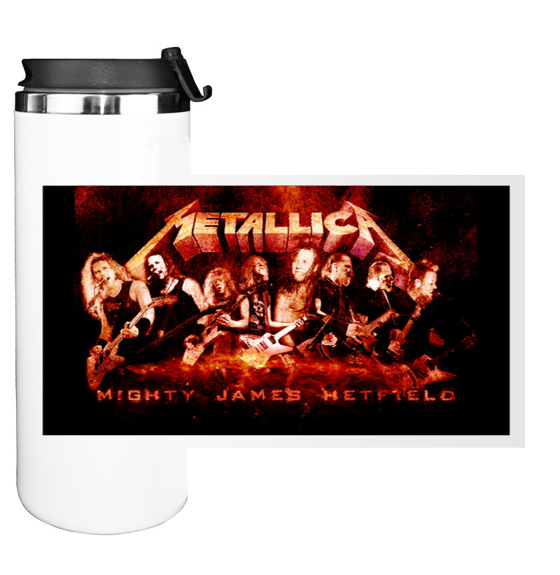 Water Bottle on Tumbler - Metallica 22 - Mfest