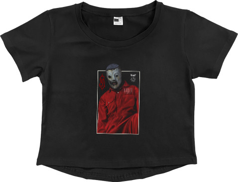 Women's Cropped Premium T-Shirt - Slipknot 18 - Mfest