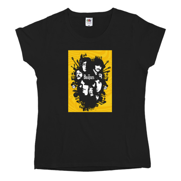 Women's T-shirt Fruit of the loom - The Beatles 12 - Mfest