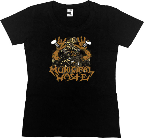 Women's Premium T-Shirt - Municipal Waste - Mfest