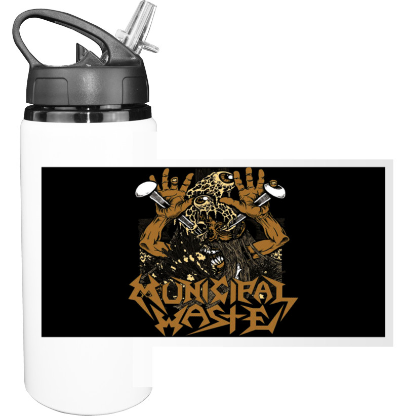 Sport Water Bottle - Municipal Waste - Mfest