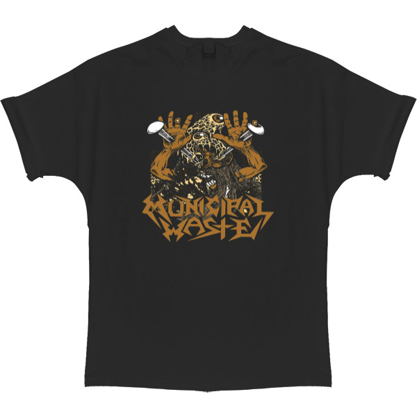 T-shirt Oversize - Municipal Waste - Mfest