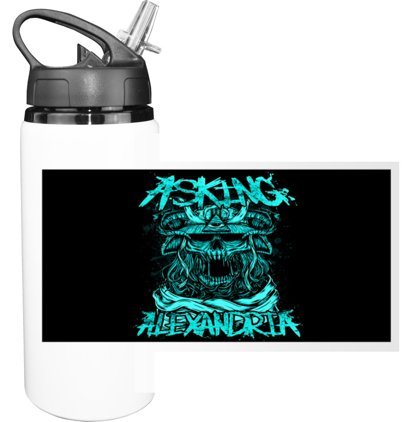 Sport Water Bottle - Asking Alexandria 2 - Mfest