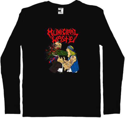 Men's Longsleeve Shirt - Municipal Waste - Mfest