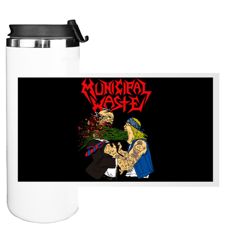 Water Bottle on Tumbler - Municipal Waste - Mfest