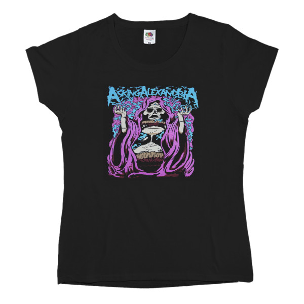 Women's T-shirt Fruit of the loom - Asking Alexandria - Mfest