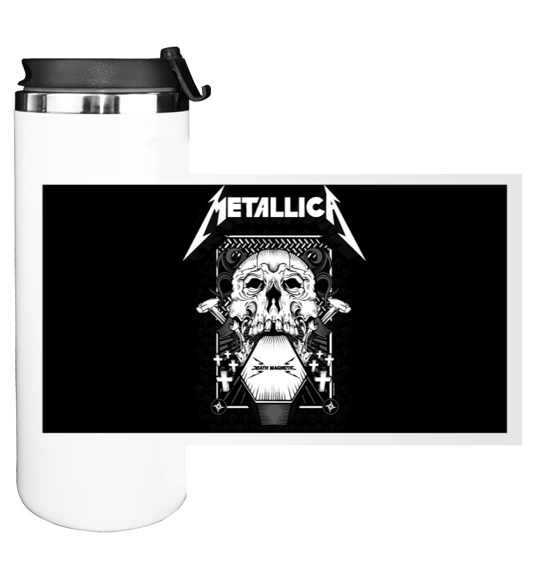 Water Bottle on Tumbler - Metallica 17 - Mfest