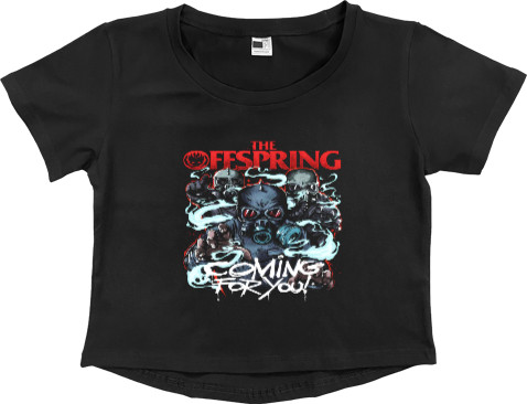 Women's Cropped Premium T-Shirt - The Offspring - Mfest