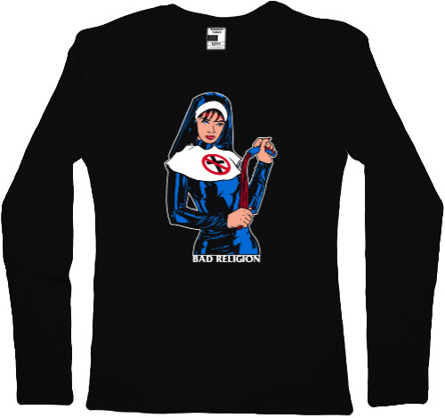 Women's Longsleeve Shirt - Bad Religion - Mfest