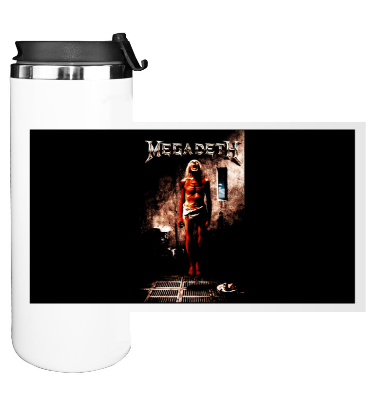 Water Bottle on Tumbler - Megadeth - Mfest