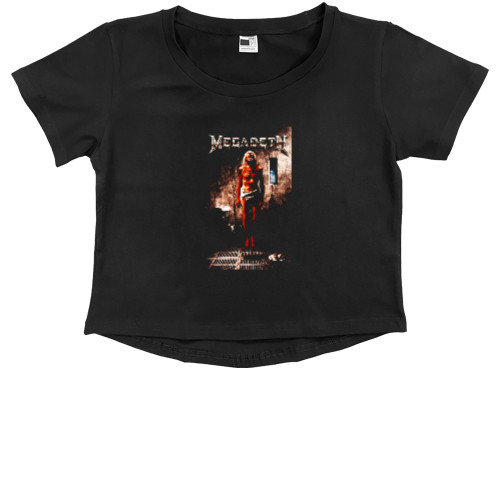 Kids' Premium Cropped T-Shirt - Megadeth - Mfest