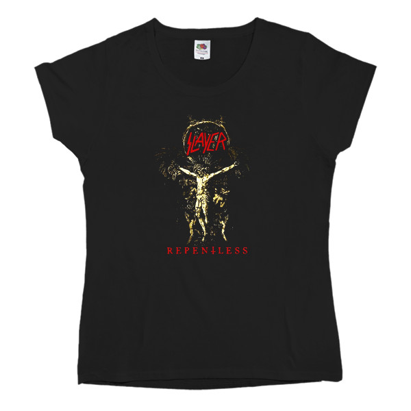 Women's T-shirt Fruit of the loom - Slayer Repentless - Mfest