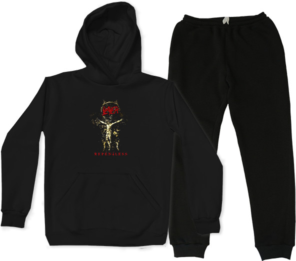 Sports suit for women - Slayer Repentless - Mfest