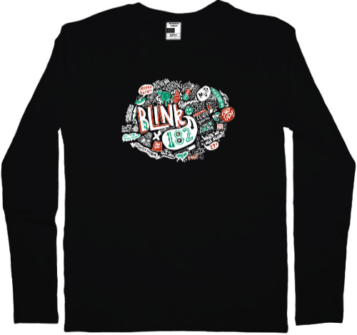 Men's Longsleeve Shirt - Blink-182 арт - Mfest