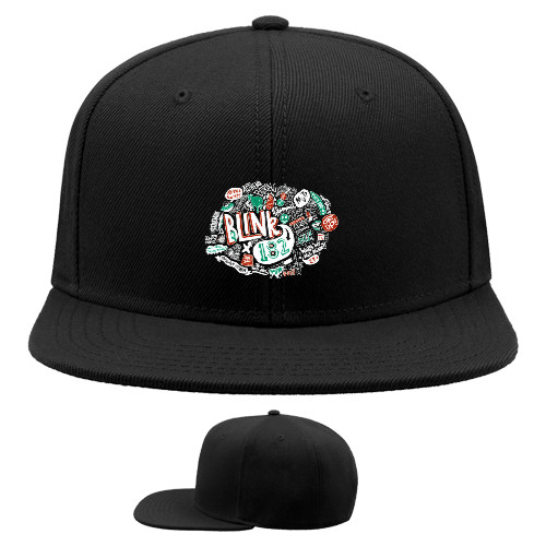 Blink-182 - Snapback Baseball Cap - Blink-182 арт - Mfest