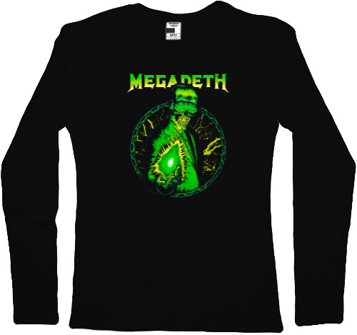 Women's Longsleeve Shirt - Megadeth - Mfest