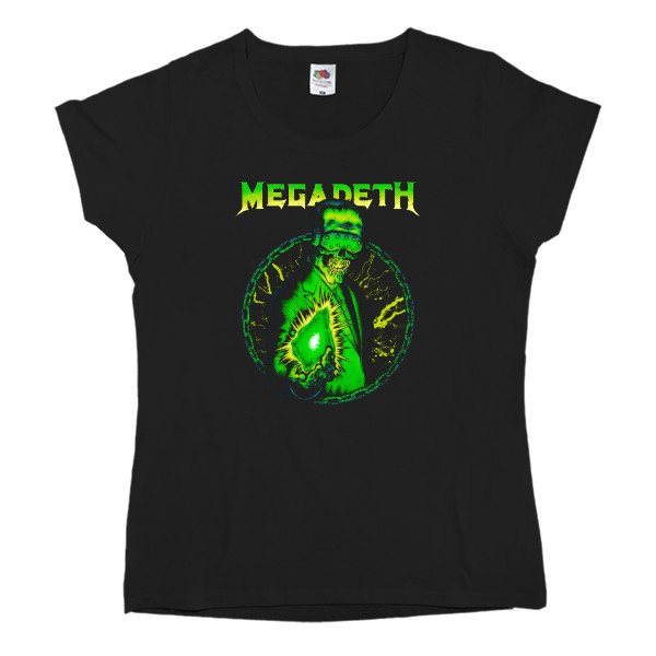 Women's T-shirt Fruit of the loom - Megadeth - Mfest