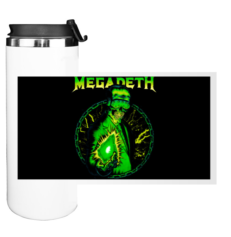 Water Bottle on Tumbler - Megadeth - Mfest