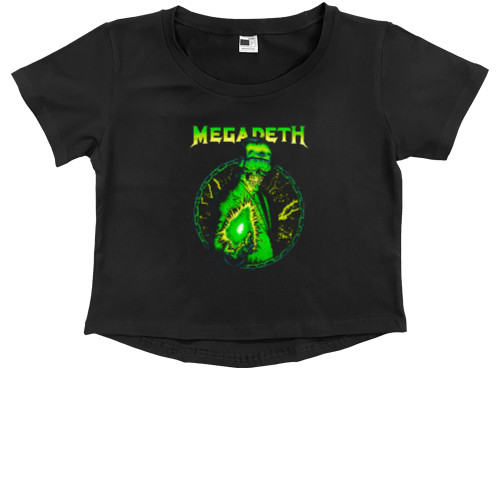 Kids' Premium Cropped T-Shirt - Megadeth - Mfest