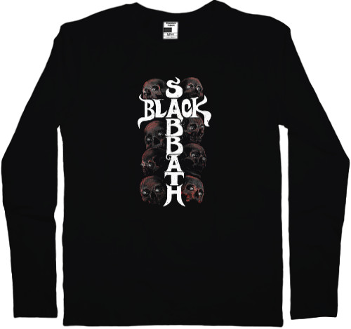 Men's Longsleeve Shirt - Black Sabbath 4 - Mfest