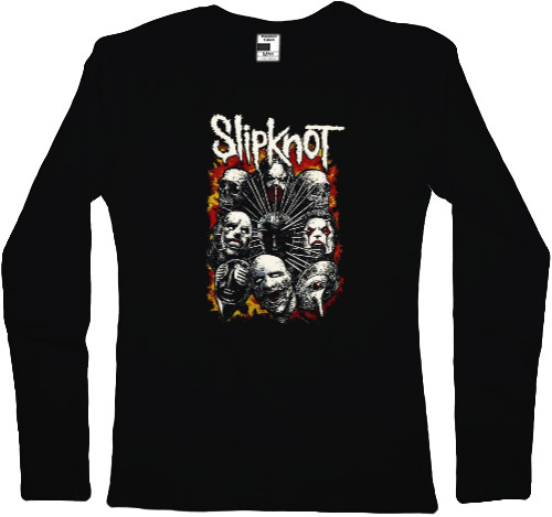 Лонгслив Женский - Slipknot 16 - Mfest