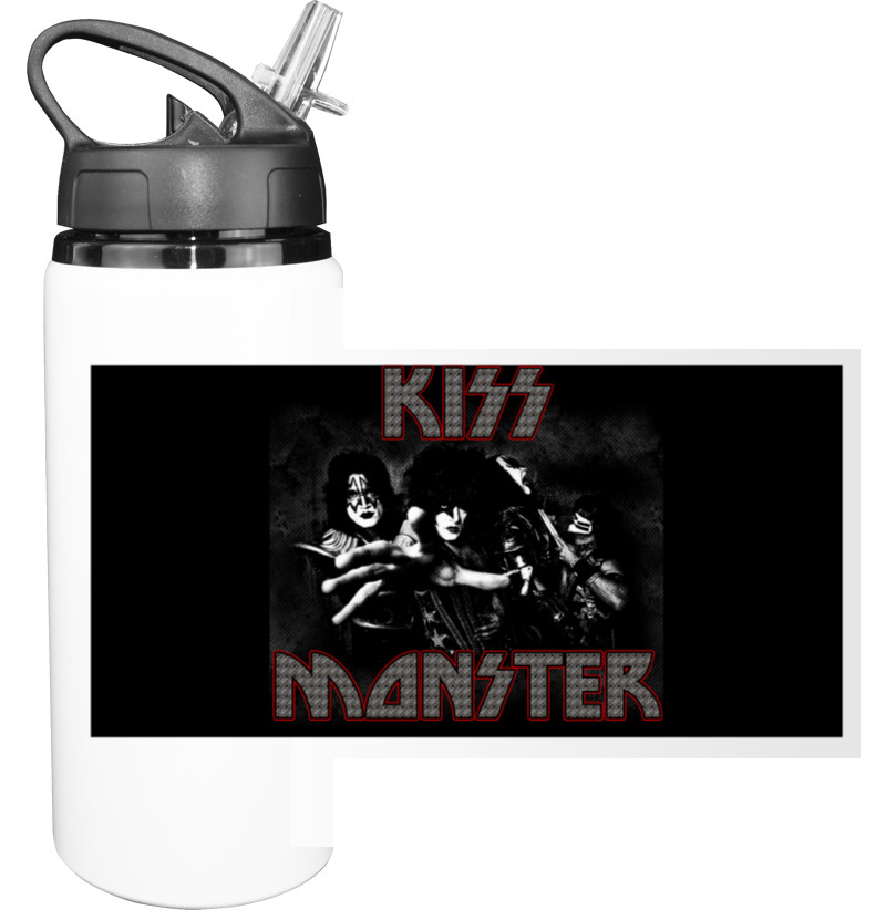 Бутылка для воды - Kiss monster - Mfest