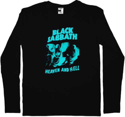 Men's Longsleeve Shirt - Black Sabbath heaven and hell - Mfest