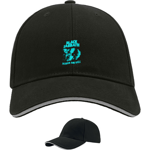 Sandwich Baseball Cap - Black Sabbath heaven and hell - Mfest