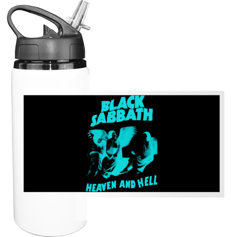 Пляшка для води - Black Sabbath heaven and hell - Mfest