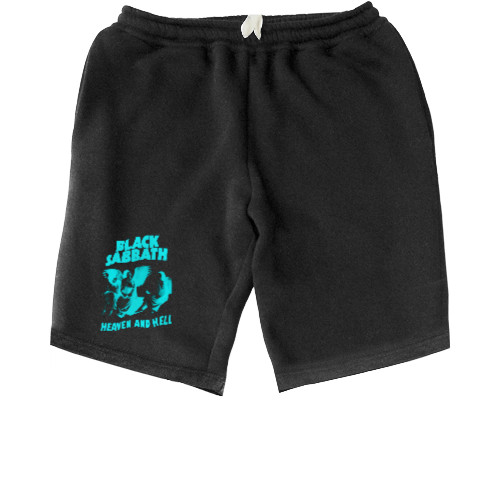 Men's Shorts - Black Sabbath heaven and hell - Mfest