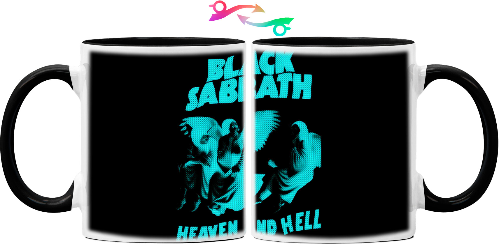 Кружка - Black Sabbath heaven and hell - Mfest