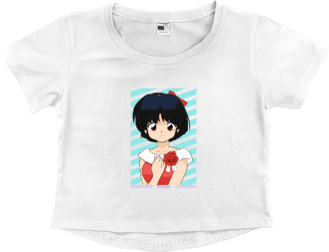 Women's Cropped Premium T-Shirt - Akane Tendou - Mfest