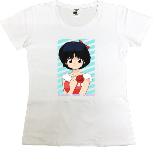 Women's Premium T-Shirt - Akane Tendou - Mfest