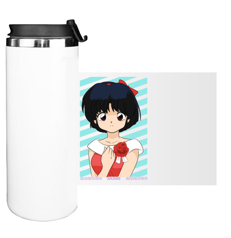 Water Bottle on Tumbler - Akane Tendou - Mfest