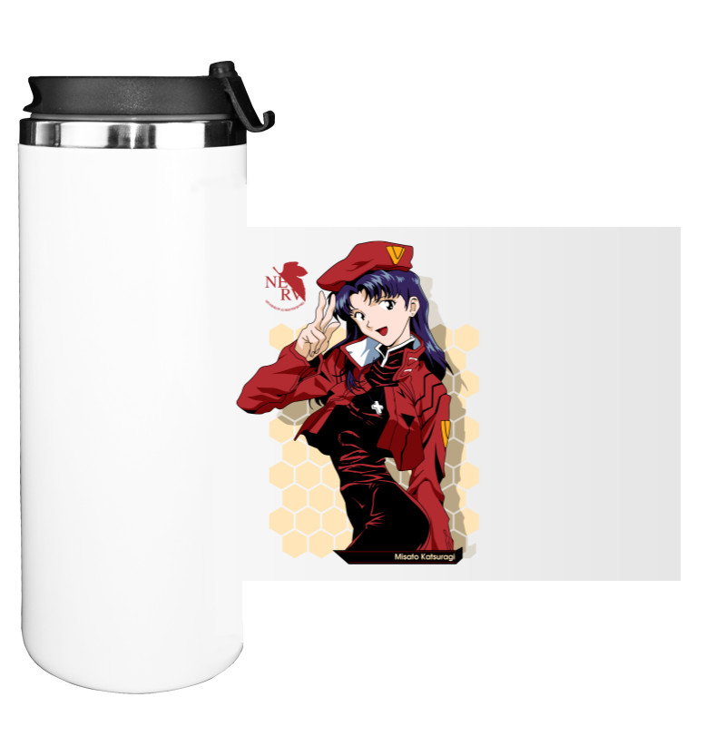 Water Bottle on Tumbler - Місато Кацурагі - Mfest