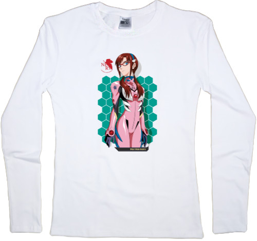 Women's Longsleeve Shirt - Mari Makinami - Mfest