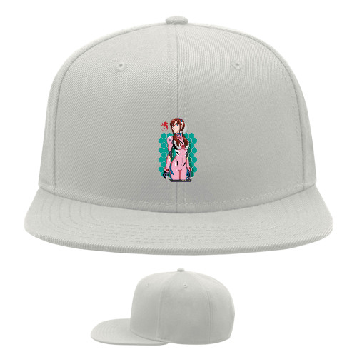 Snapback Baseball Cap - Mari Makinami - Mfest